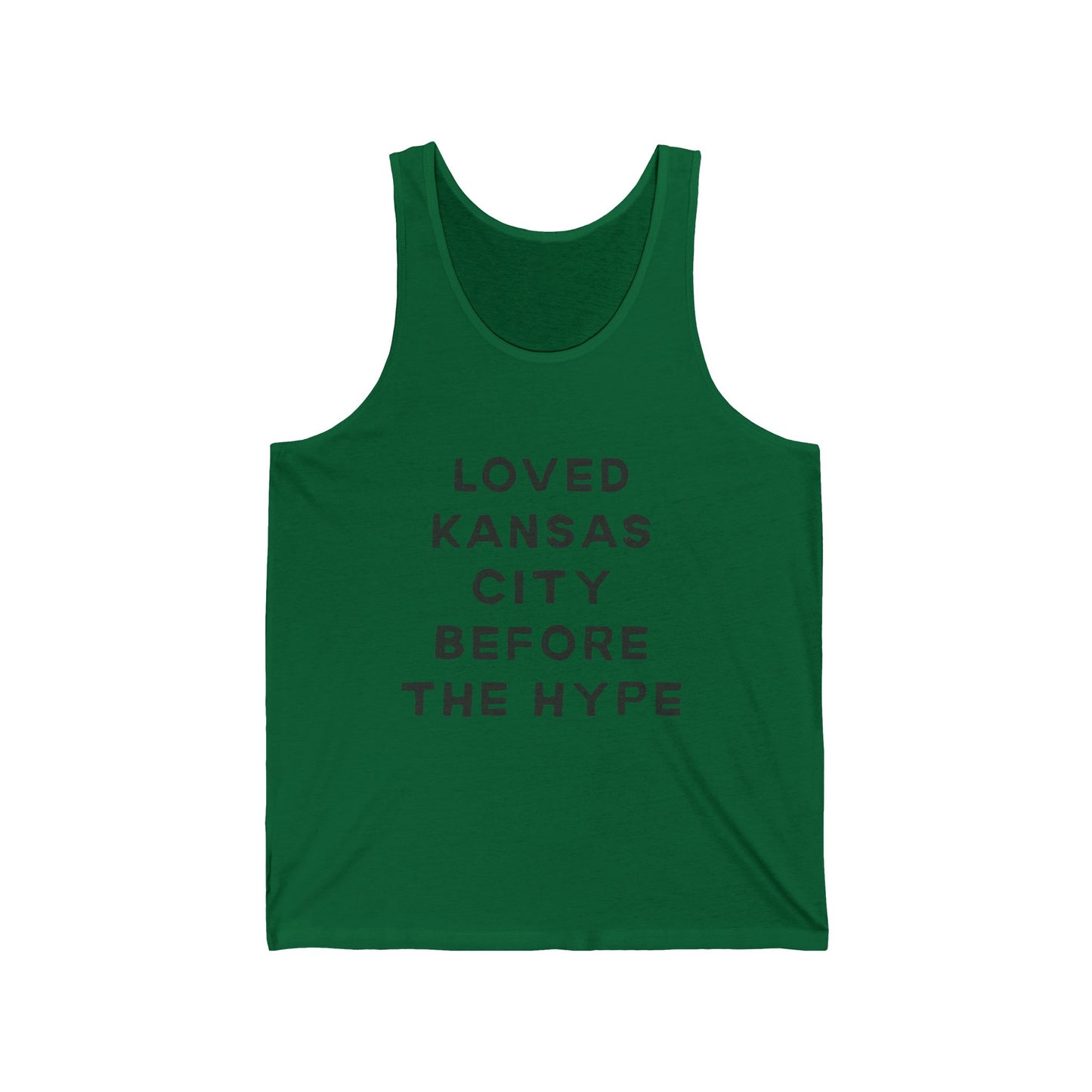 Kansas City Men/Unisex Tank Top | Loved Kansas | True North