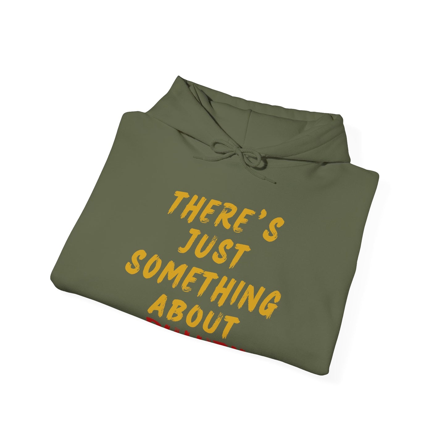 Hoodie — "There's Just Something About Duluth" Retro Script Pullover