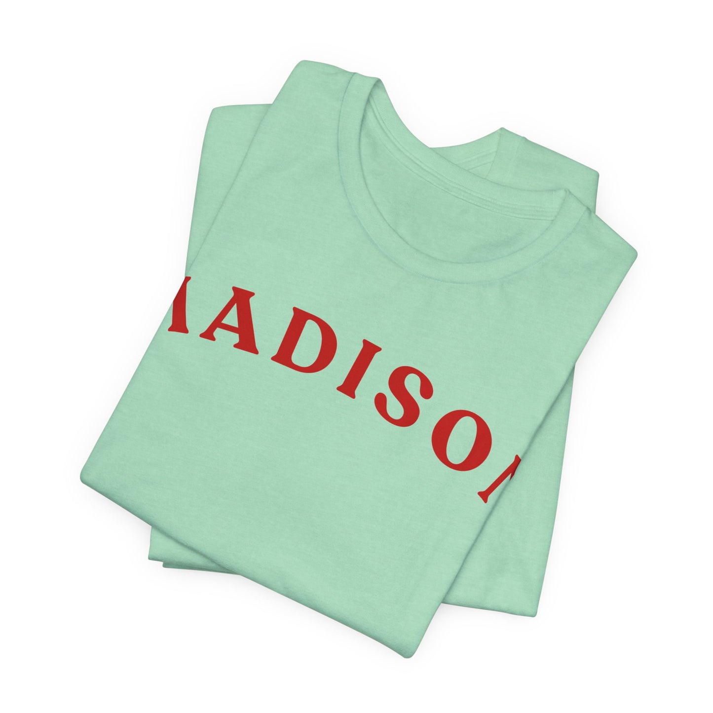 Madison Arc Name T‑Shirt — Personalized City/Name Tee