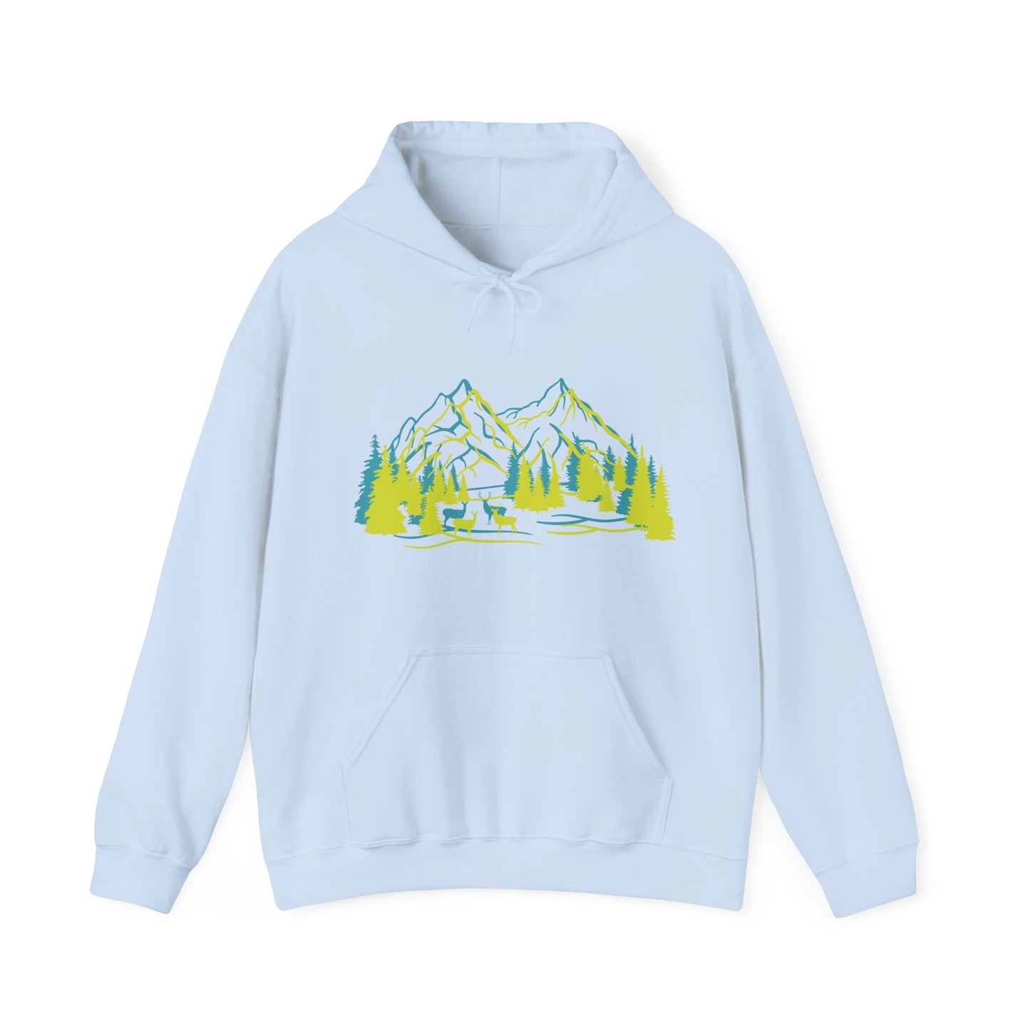 Mountain Escape Hoodie | Cozy Travel and Outdoor Adventures | True North