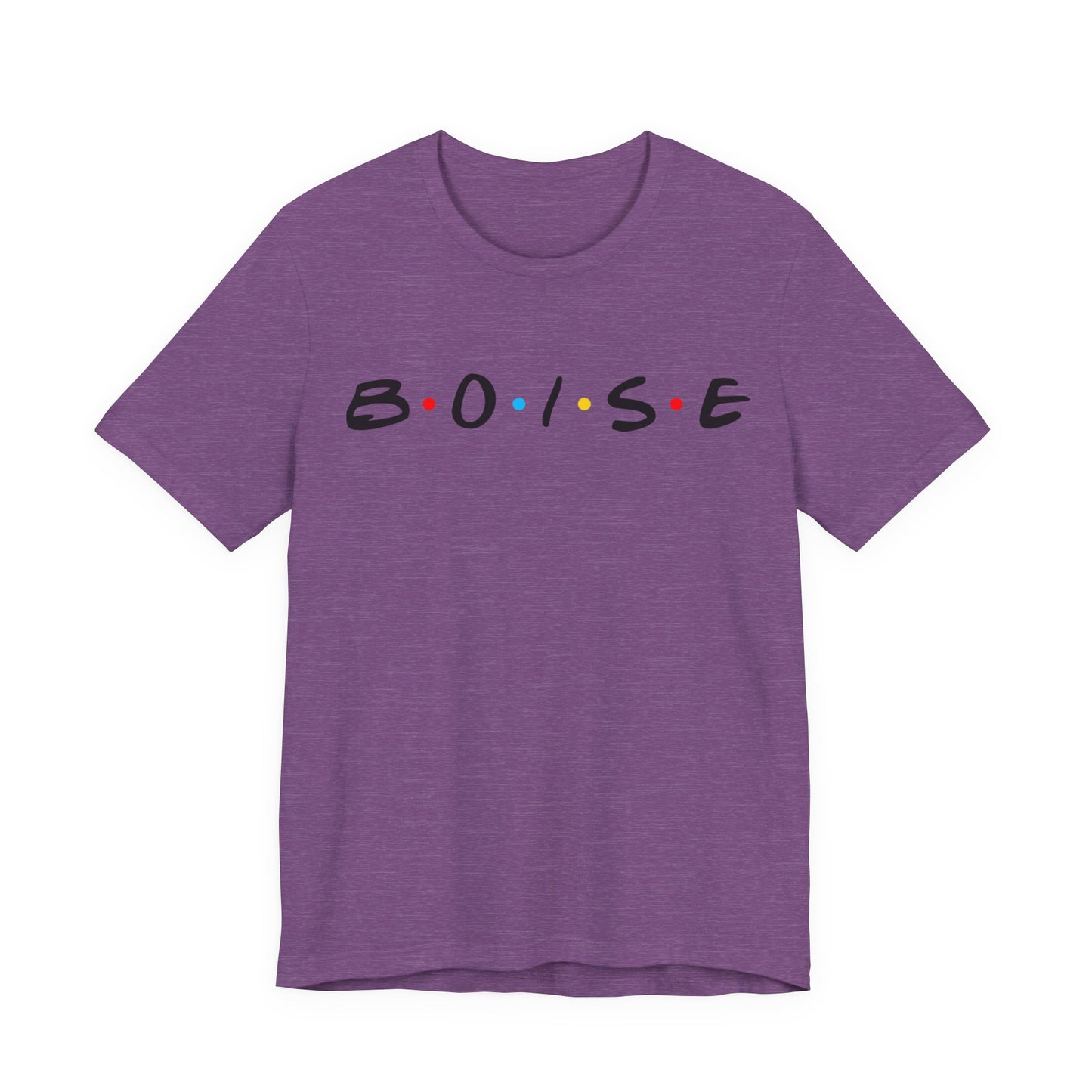 Boise Retro Friends-Style Tee — City Name Graphic T-Shirt