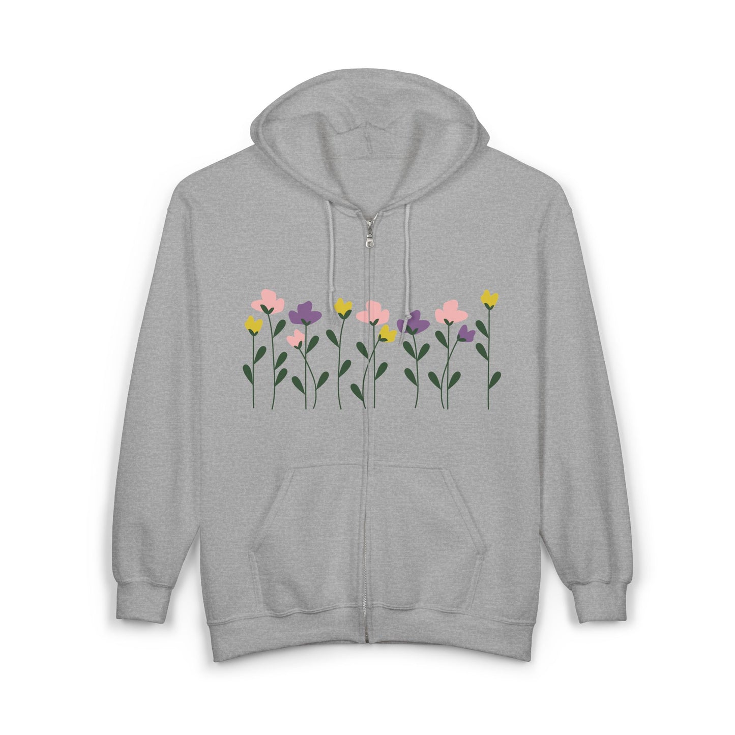 Floral Full Zip Hoodie | Casual Wear | True North