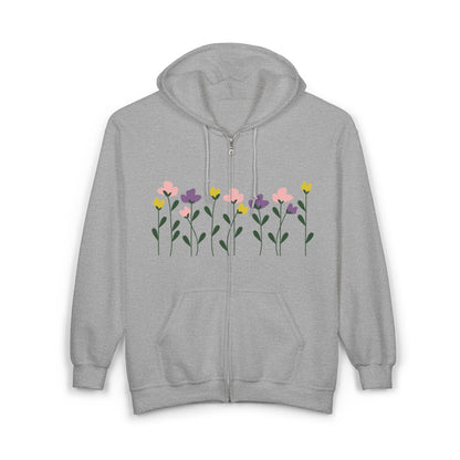 Floral Full Zip Hoodie | Casual Wear | True North