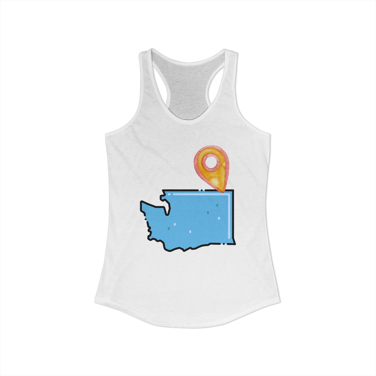 Women's Ideal Racerback Tank SPOKANE