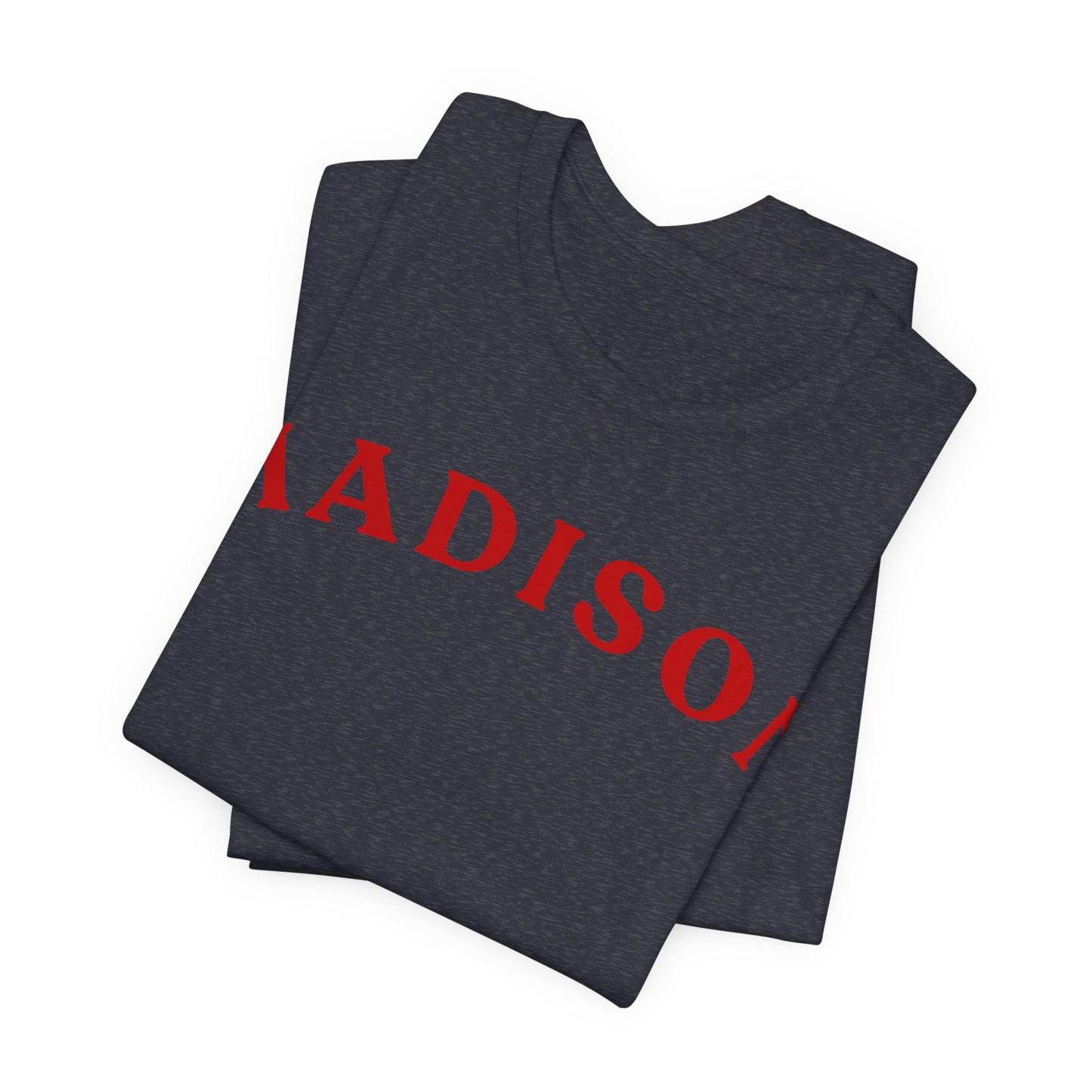 Madison Arc Name T‑Shirt — Personalized City/Name Tee