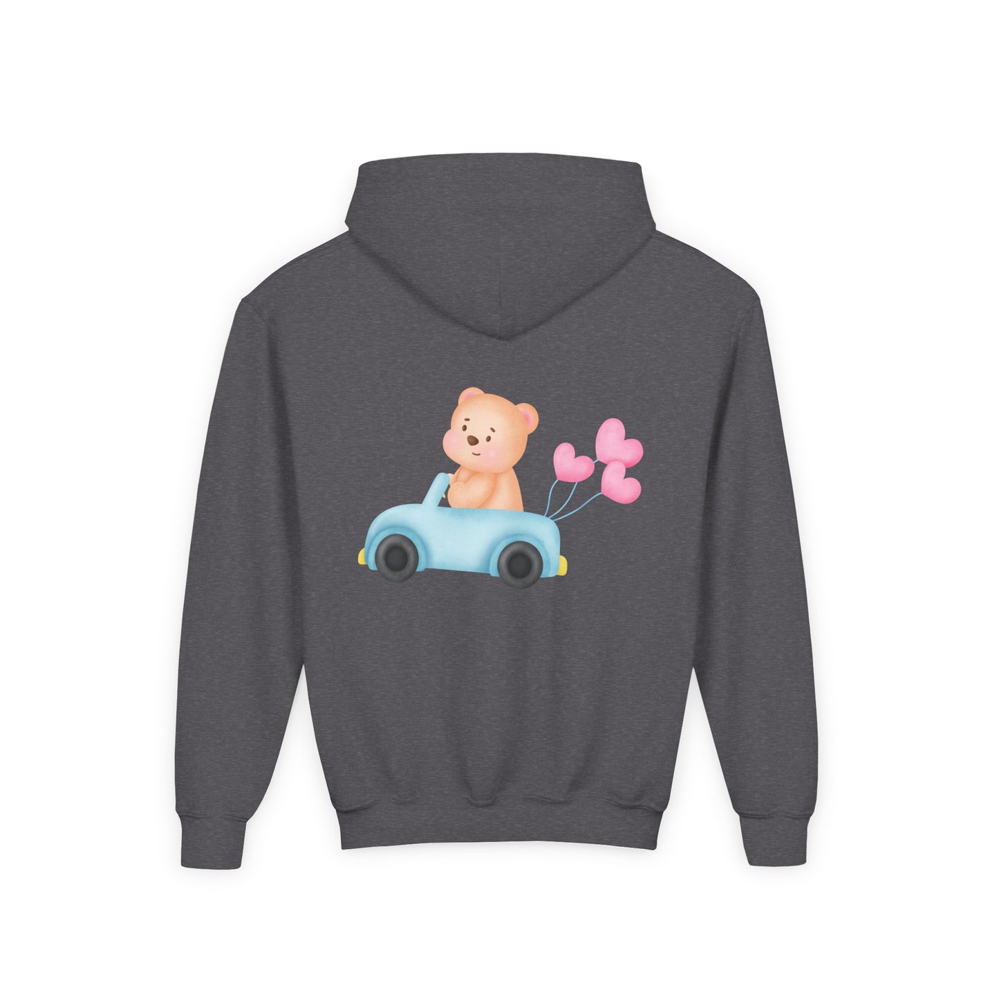 Cute Car-Themed Youth Hoodie | Adorable Sweatshirt | True North