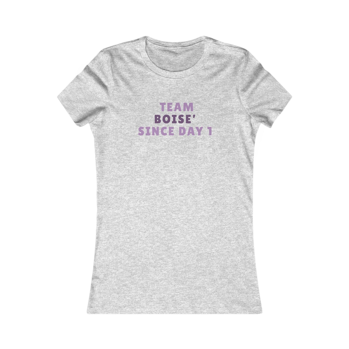 Team Boise Since Day 1 T-Shirt — Women's Local Pride Tee