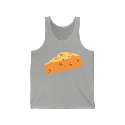 Cheese Slice Men/Unisex Tank Top | Funny Foodie | True North