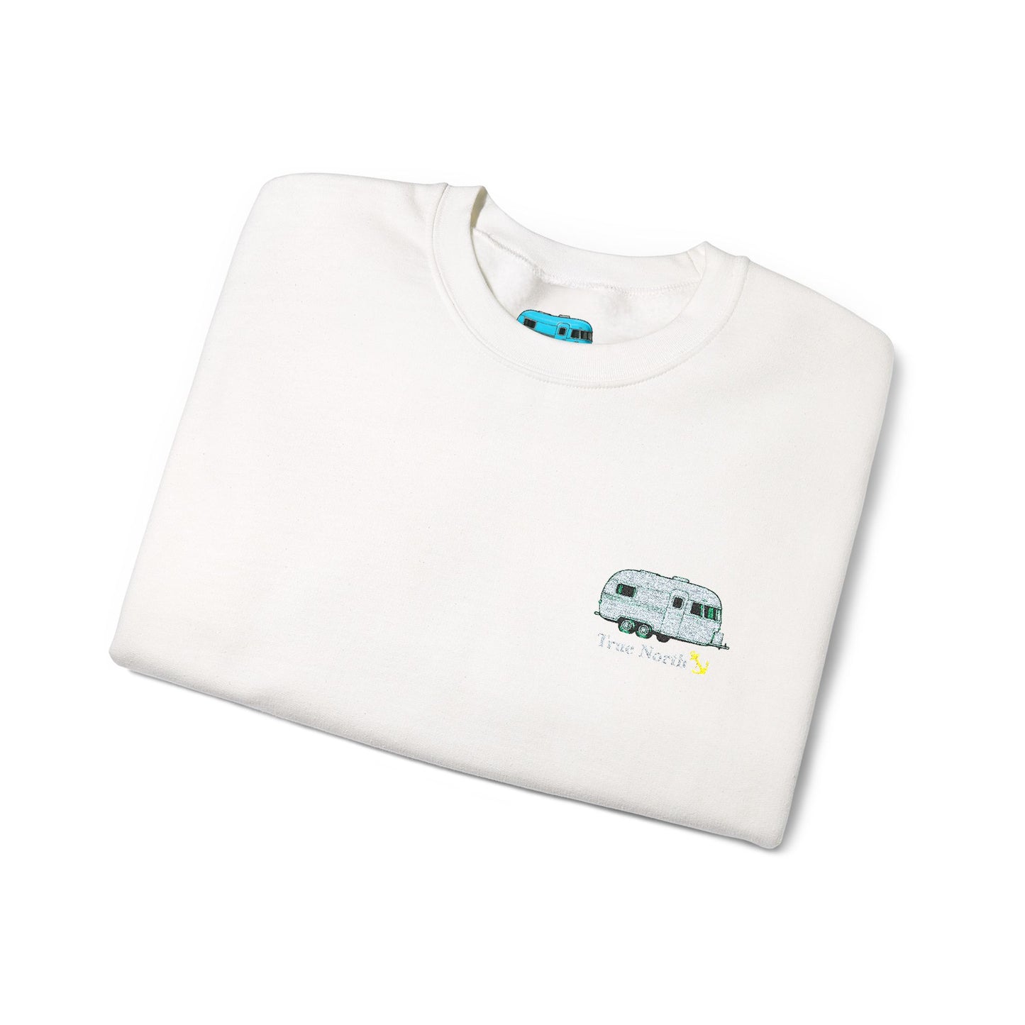True North Anchor Sweatshirt | Cozy Lounge Outfit | True North
