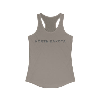 North Dakota | Women’s Ideal Racerback Tank | True North