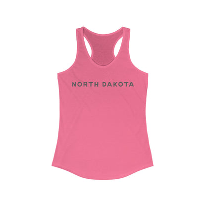 North Dakota | Women’s Ideal Racerback Tank | True North