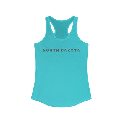 North Dakota | Women’s Ideal Racerback Tank | True North