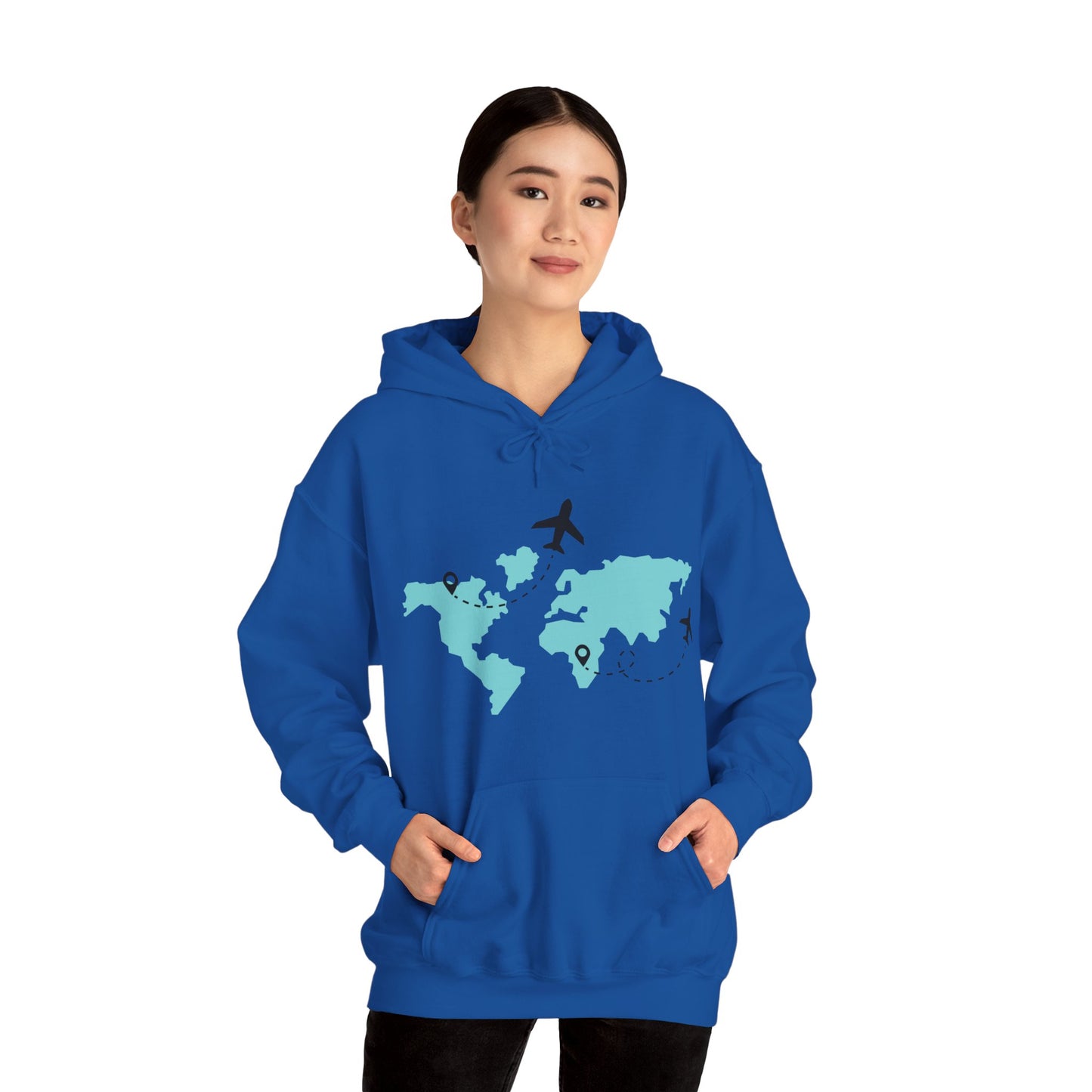 Travel Lover's Map Hoodie | True North