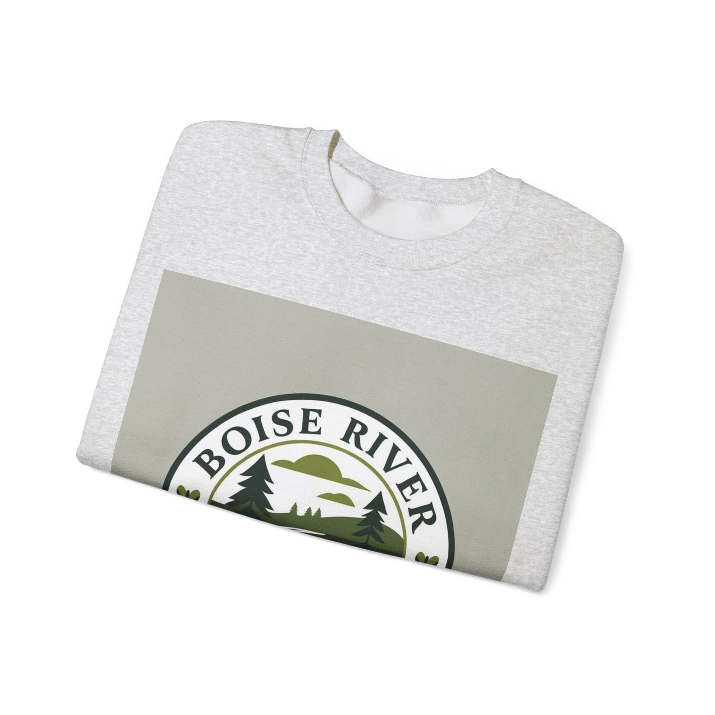 Crewneck Sweatshirt — Cozy Minimal White Pullover for Everyday Wear boise