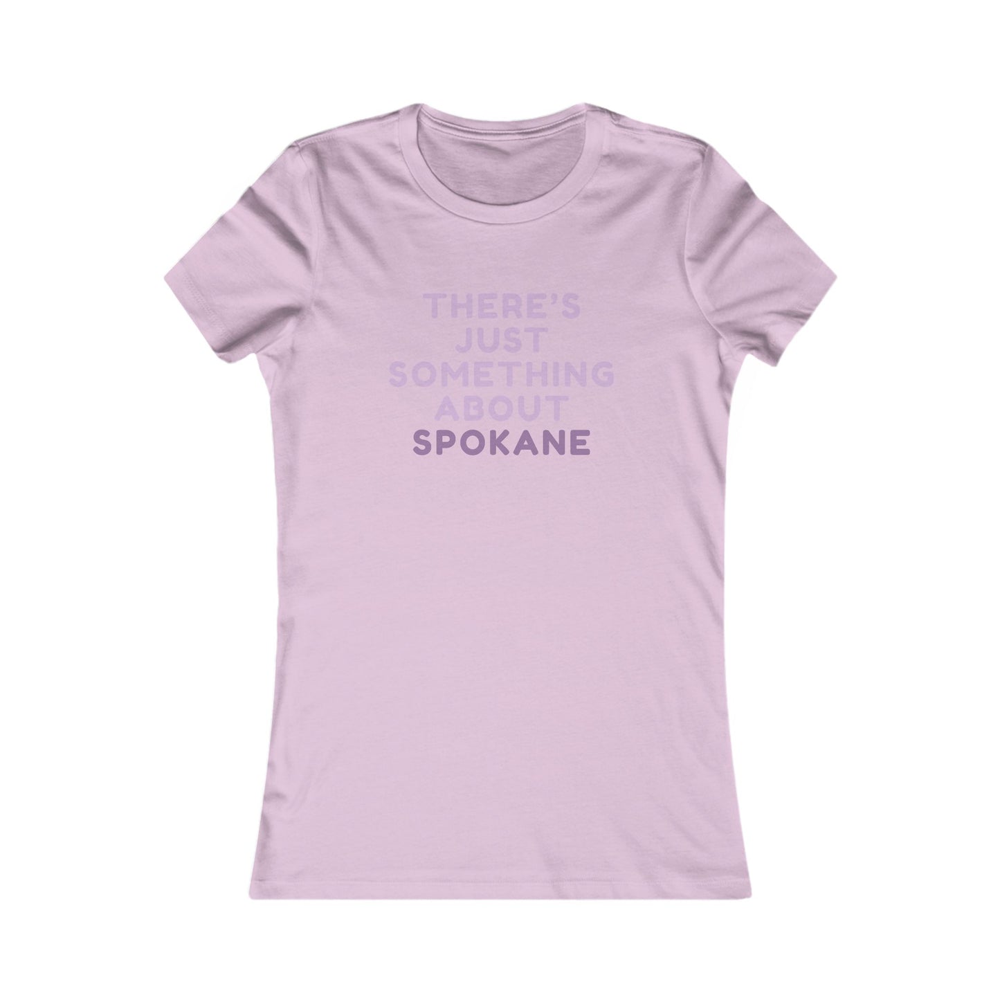 Spokane Women's Tee — "There's Just Something About Spokane"
