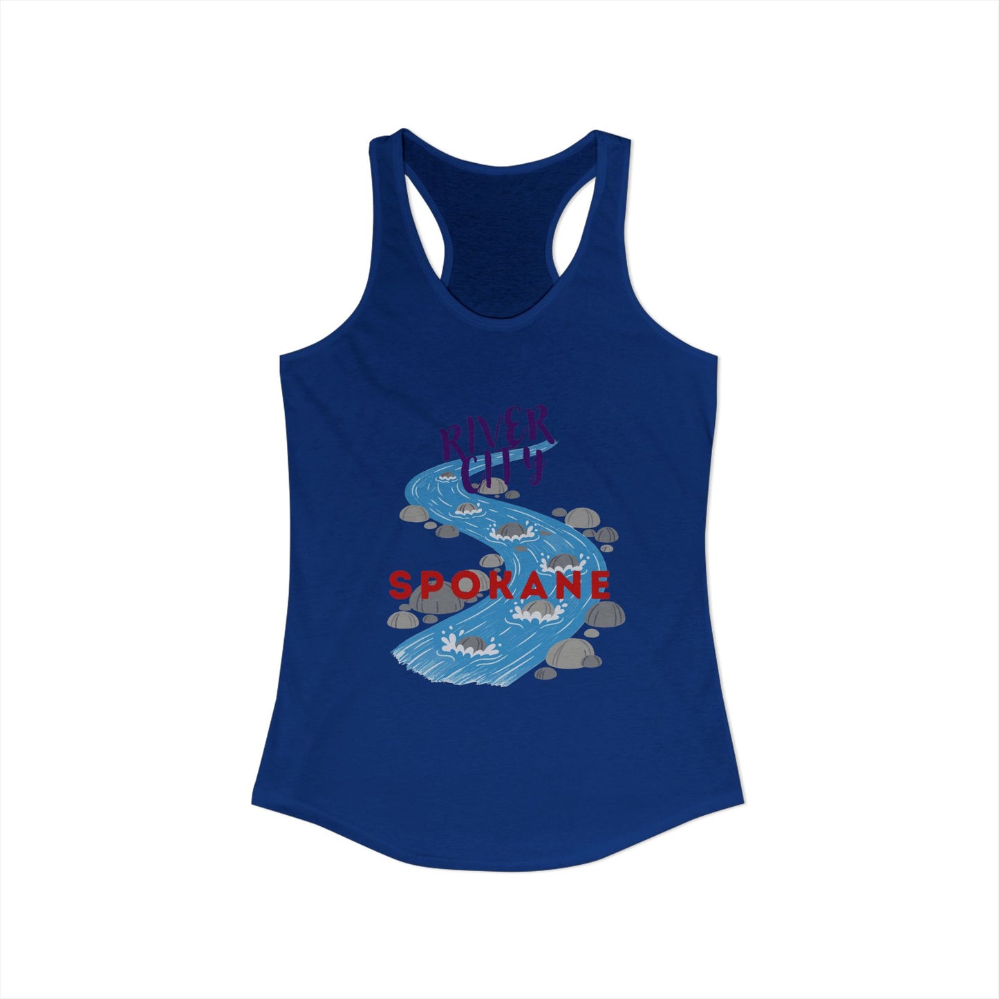 Women's Ideal Racerback Tank SPOKANE