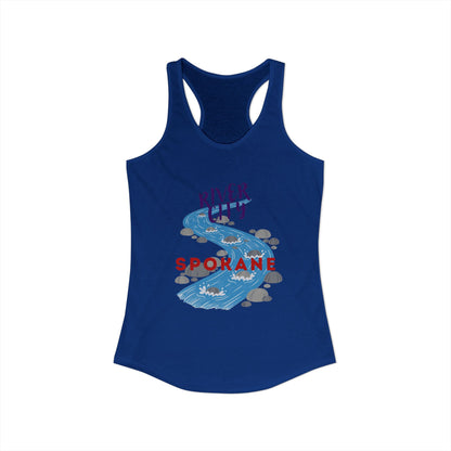 Women's Ideal Racerback Tank SPOKANE