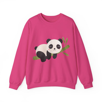Panda Crewneck Sweatshirt | Cozy Panda Lovers | True North