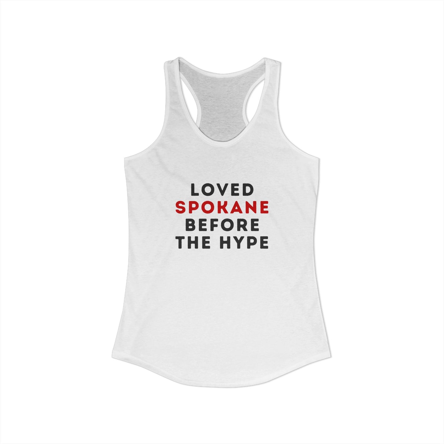 Women's Ideal Racerback Tank SPOKANE