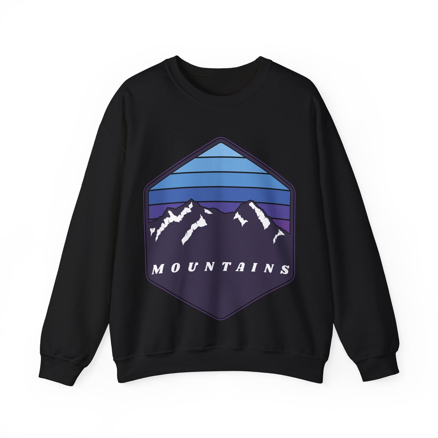 Mountain Adventure Crewneck Sweatshirt | Cozy Nature Vibes | True North