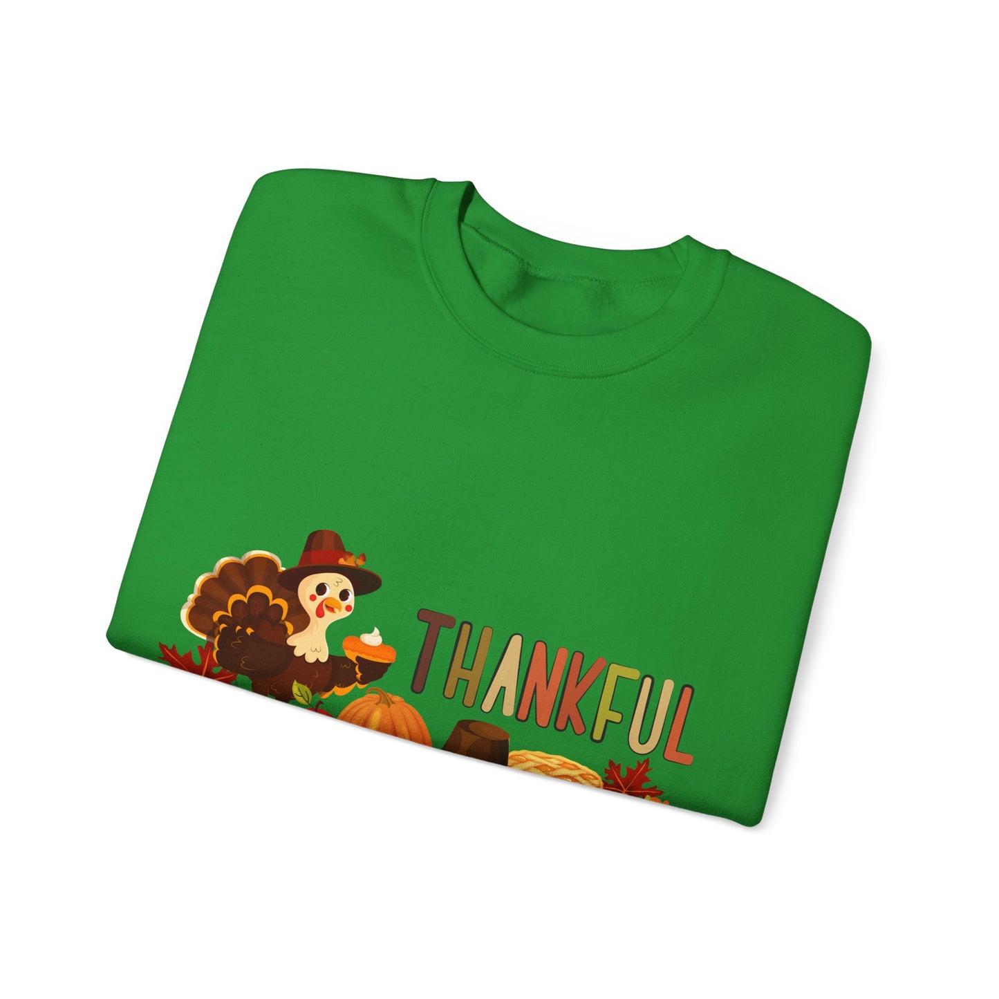 Thankful Thanksgiving Crewneck Sweatshirt  | True North