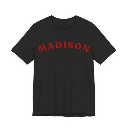 Madison Arc Name T‑Shirt — Personalized City/Name Tee