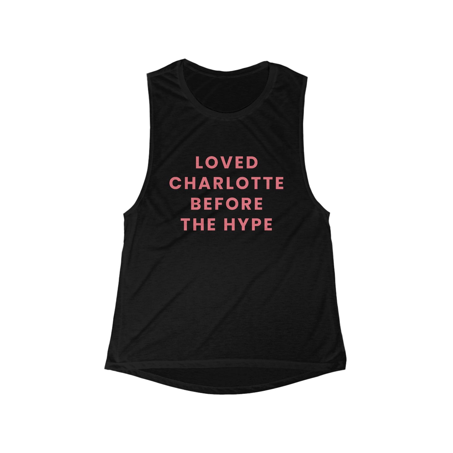 Love Charlotte | Women’s Flowy Scoop Muscle Tank | True North