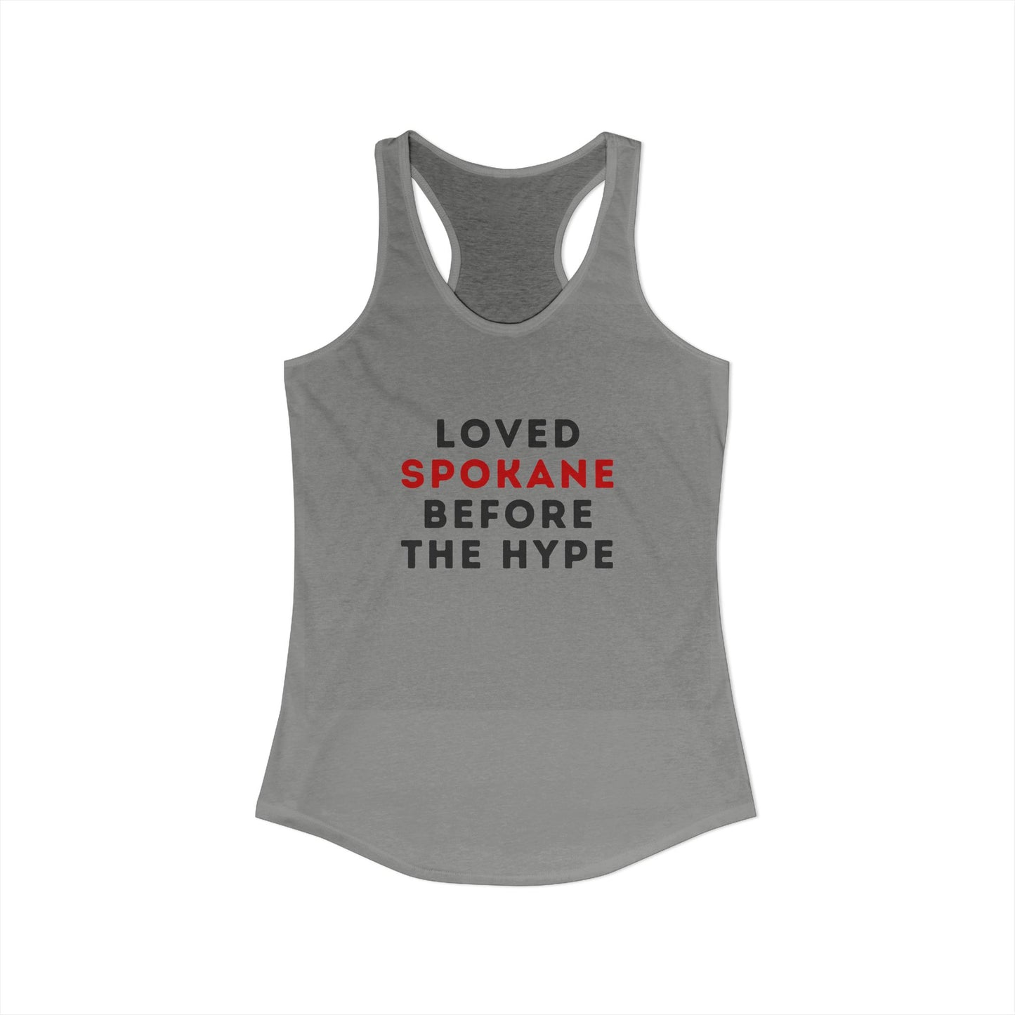 Women's Ideal Racerback Tank SPOKANE