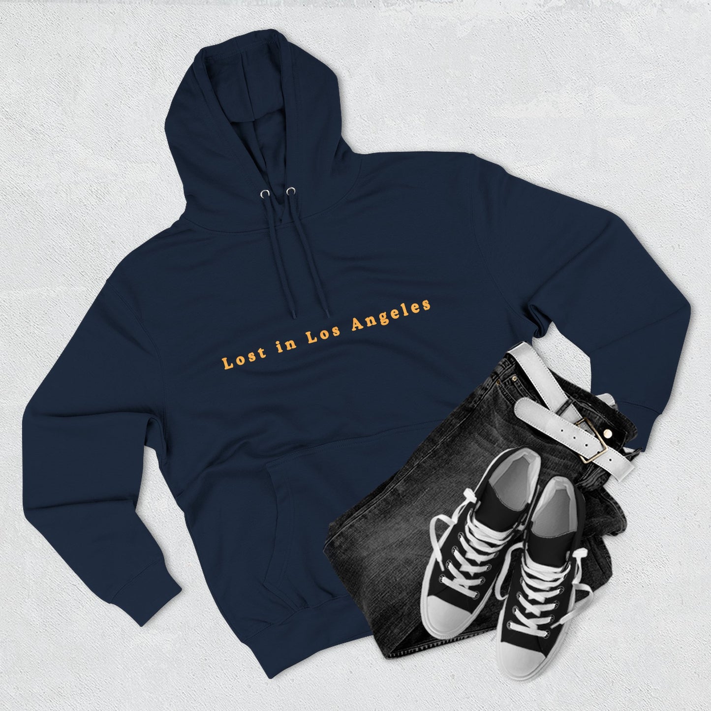 Chic Los Angeles Fleece Hoodie | Urban Fashion | True North