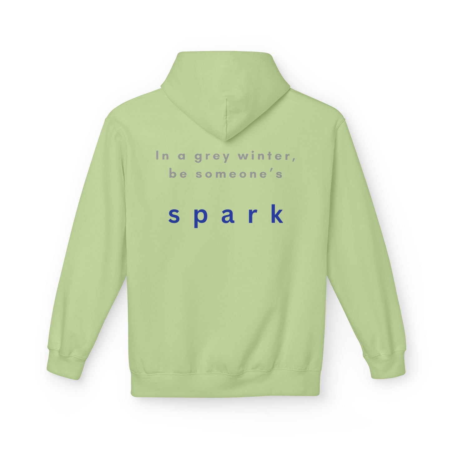 Cozy Nature-Inspired Fleece Hoodie | Inspirational Winter Apparel | True North
