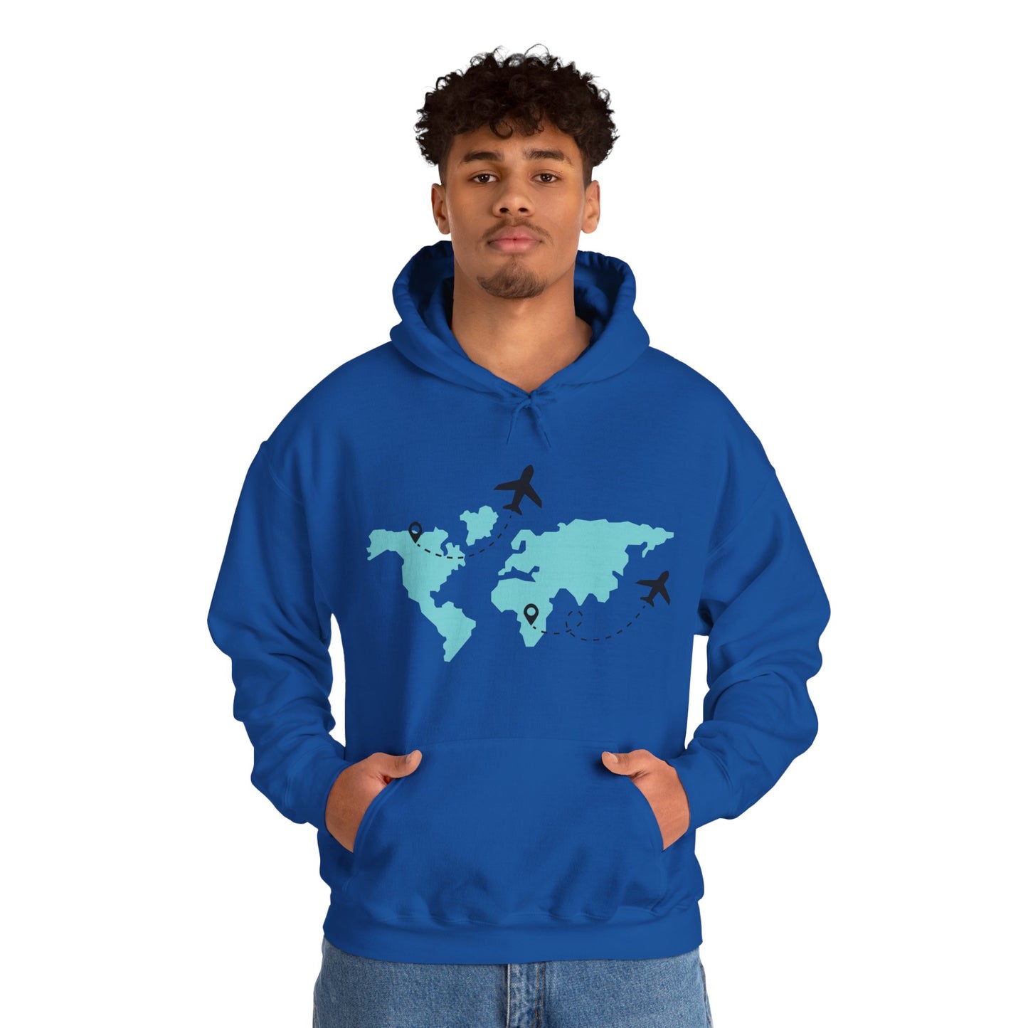 Travel Lover's Map Hoodie | True North