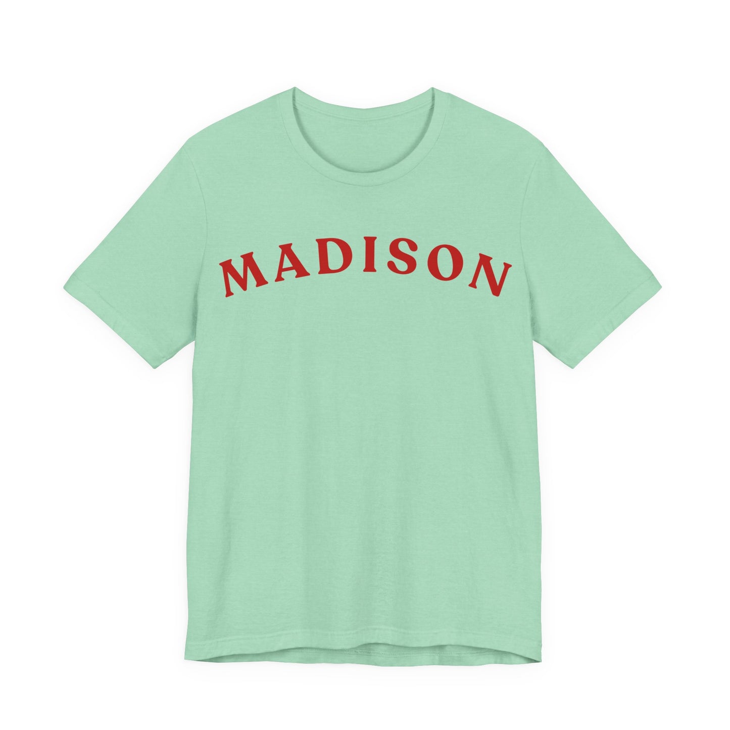 Madison Arc Name T‑Shirt — Personalized City/Name Tee