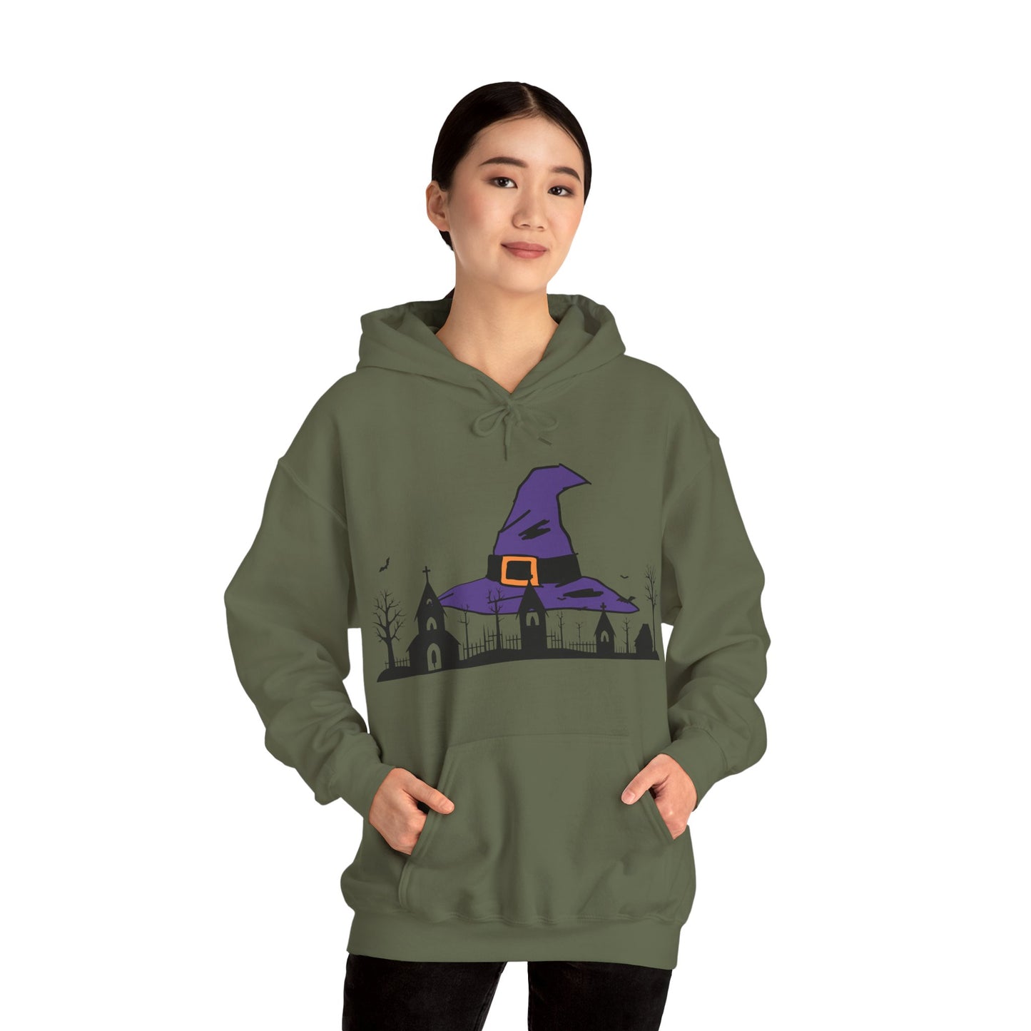 Halloween Witch Hat Hoodie  | True North