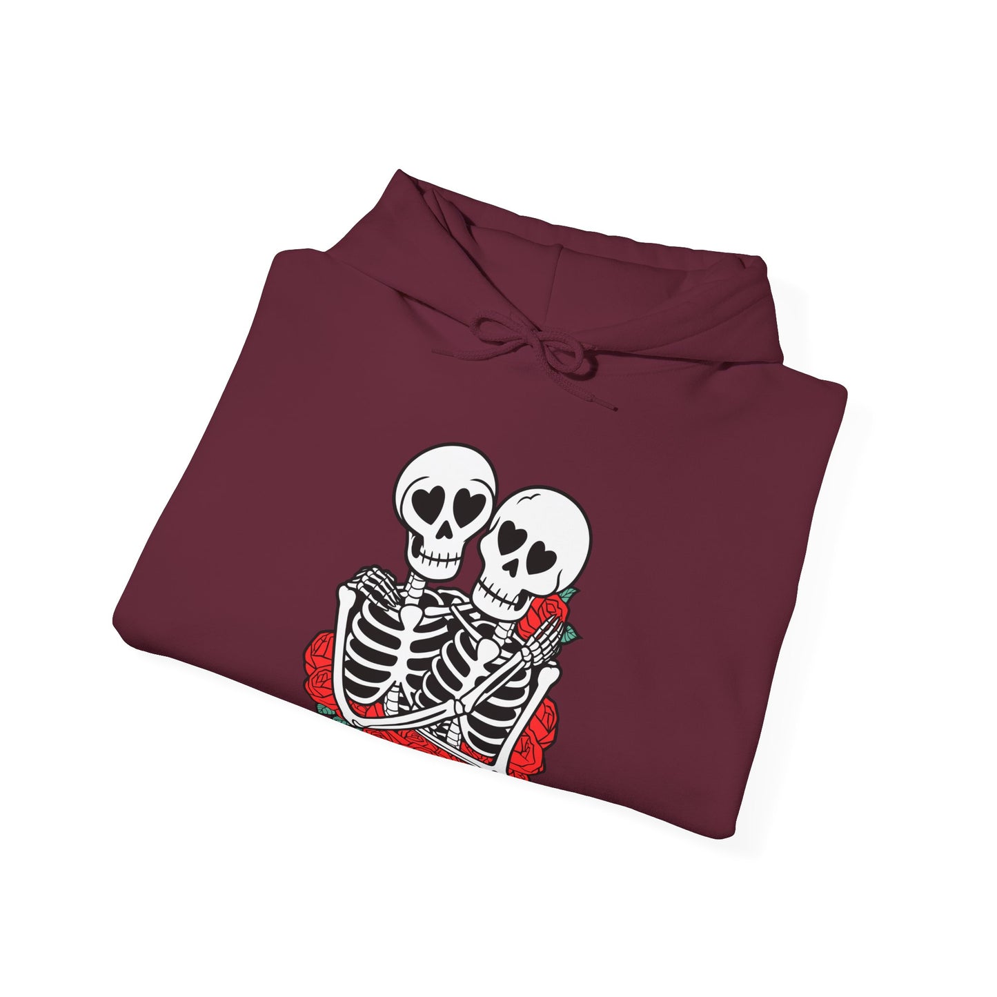 Romantic Skeletons Hoodie | Halloween Fall Fashion | True North