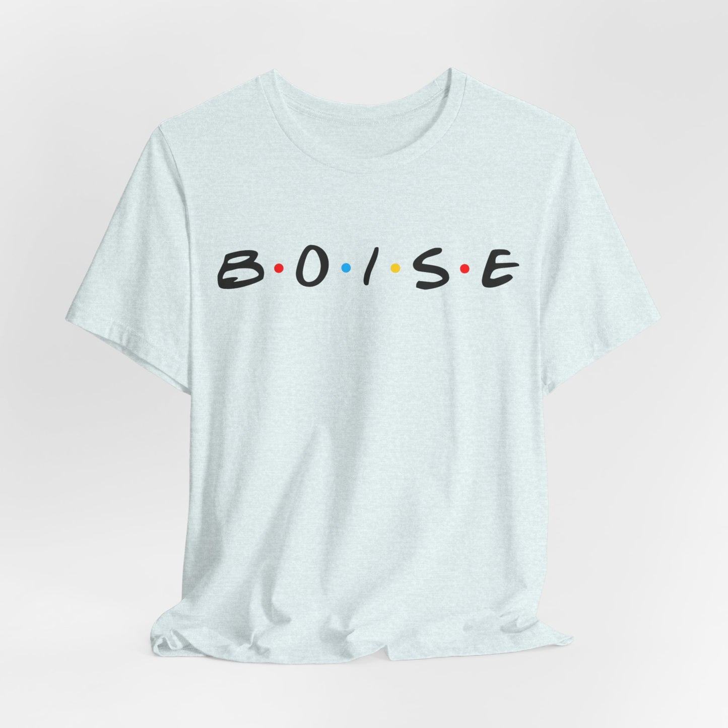 Boise Retro Friends-Style Tee — City Name Graphic T-Shirt