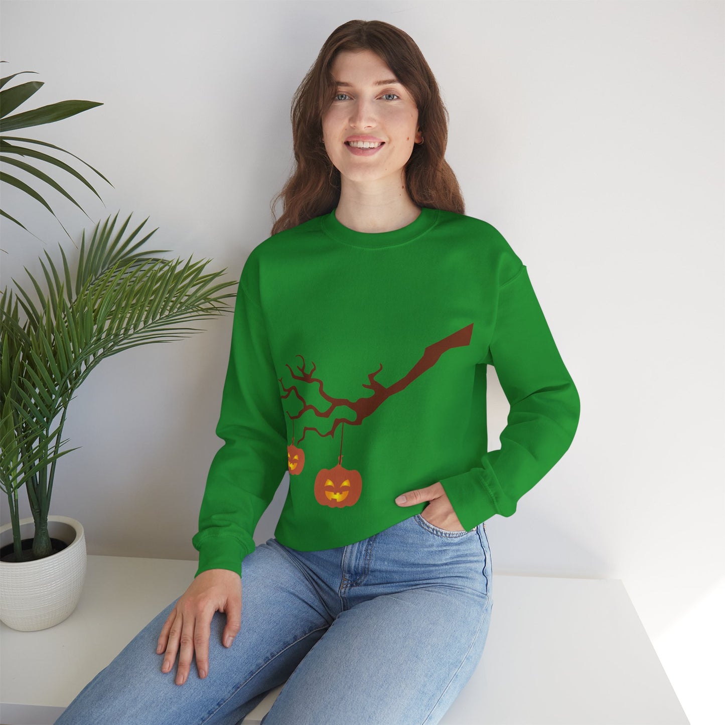 Hanging Pumpkin Sweatshirt | Spooky Season Gift | True North