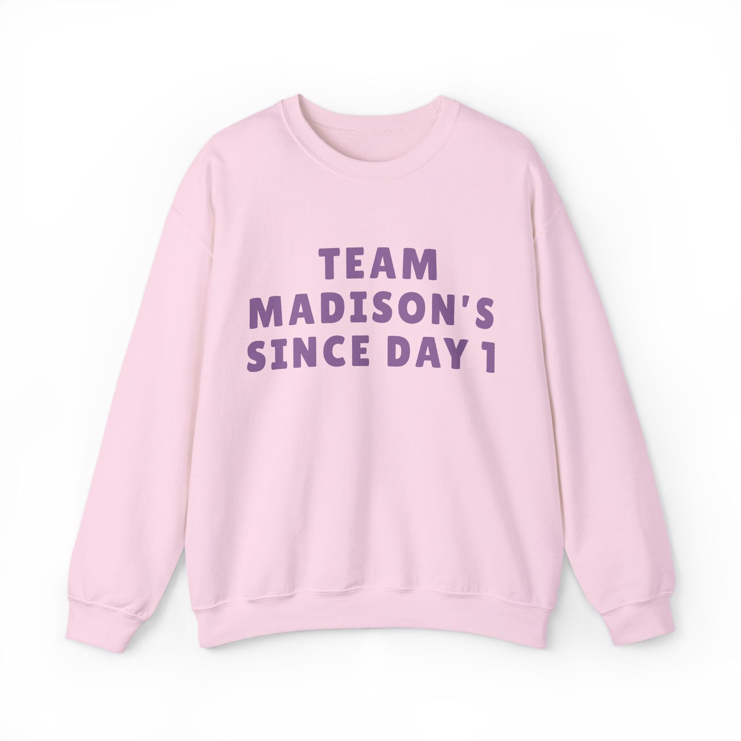 Madison Team Madison Since Day 1 Unisex Sweatshirt | Soft Cotton Fit | True North