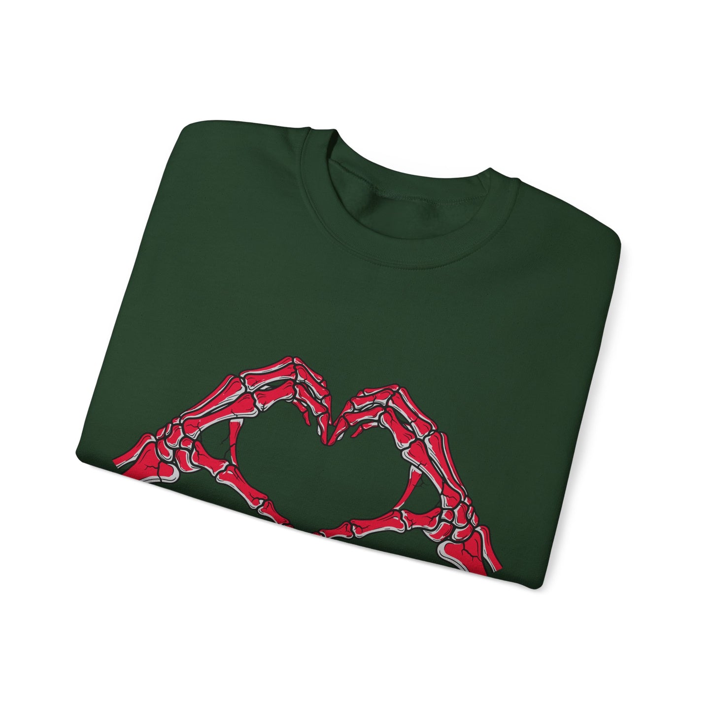 Heart Hands Crewneck Sweatshirt | Spooky Pullover | True North