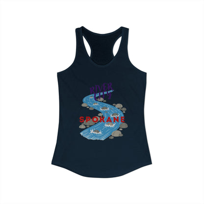 Women's Ideal Racerback Tank SPOKANE