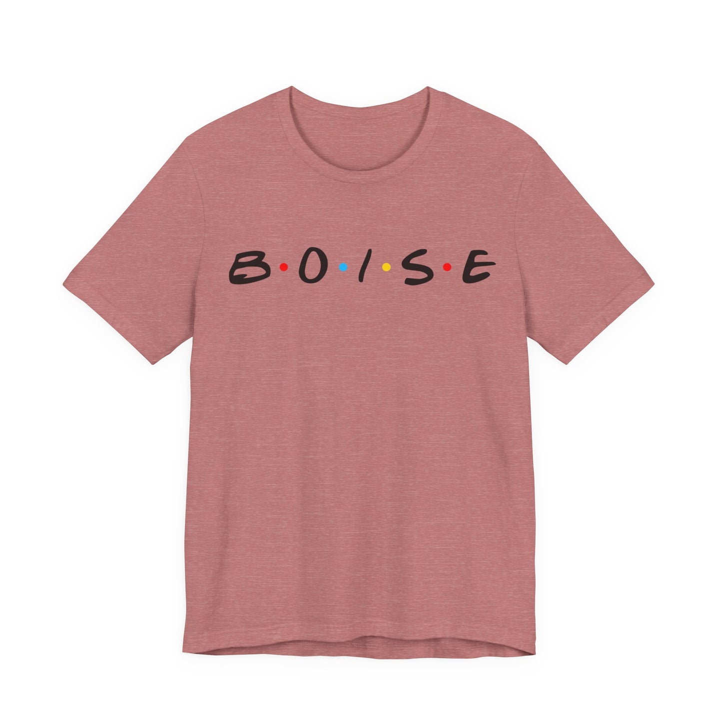 Boise Retro Friends-Style Tee — City Name Graphic T-Shirt