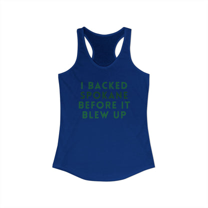 Women's Ideal Racerback Tank SPOKANE