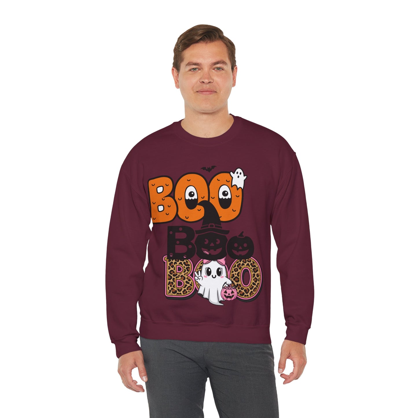 Halloween Boo Crewneck Sweatshirt  | True North