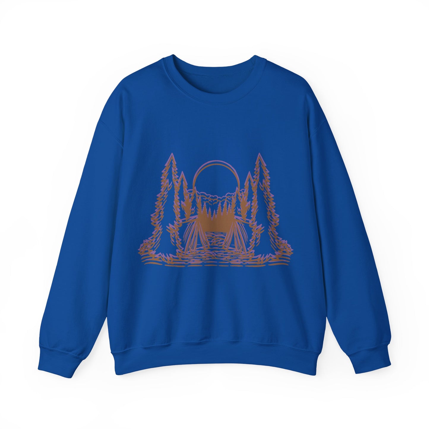 Nature-Inspired Crewneck Sweatshirt | Cozy Nature Enthusiasts | True North