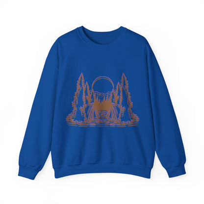 Nature-Inspired Crewneck Sweatshirt | Cozy Nature Enthusiasts | True North