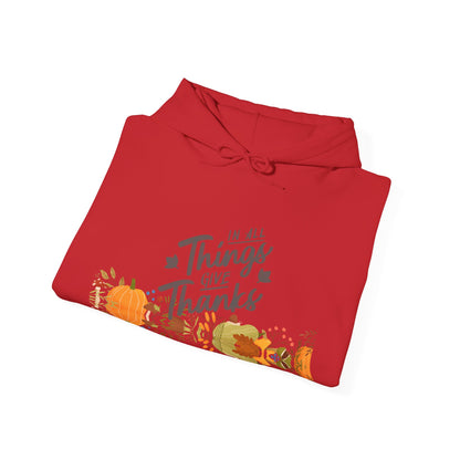 Thanksgiving Gratitude Hoodie | Autumn Fashion | True North