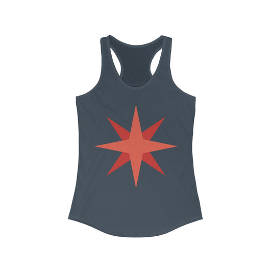Chaos Star | Women’s Ideal Racerback Tank | True North