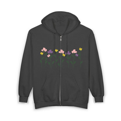 Floral Full Zip Hoodie | Casual Wear | True North