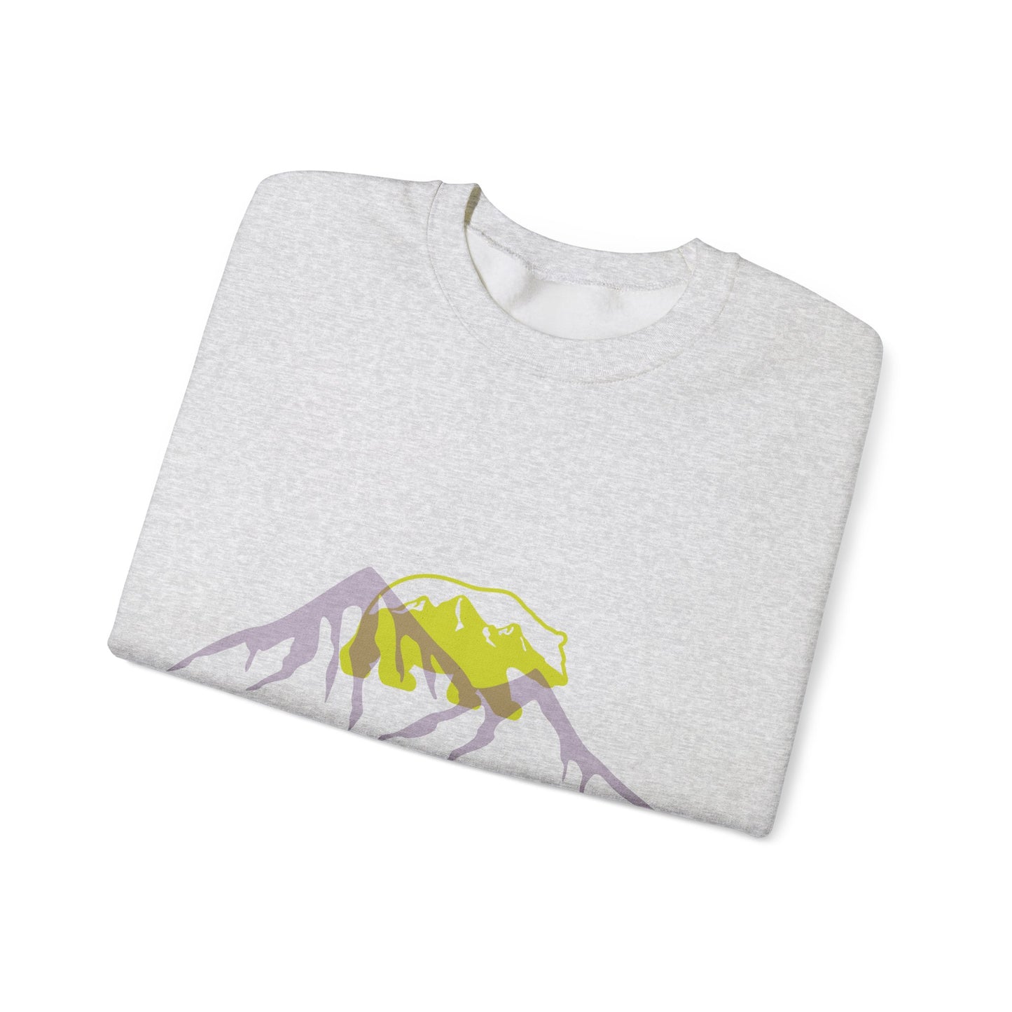Mountain Vibes Crewneck Sweatshirt | Ski Trips, Hiking, and Travel | True North