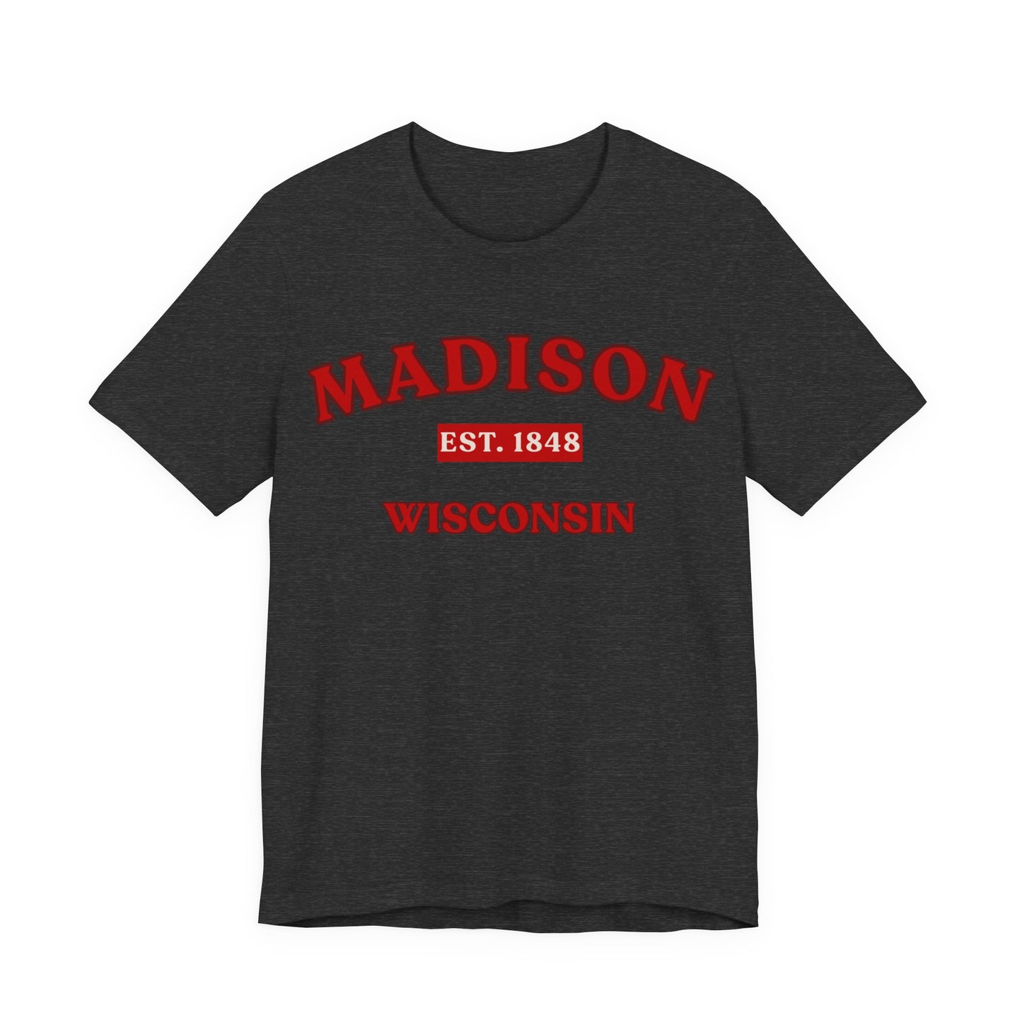 Madison Wisconsin Established 1848 JERSEY Tee