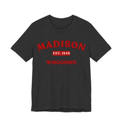 Madison Wisconsin Established 1848 JERSEY Tee
